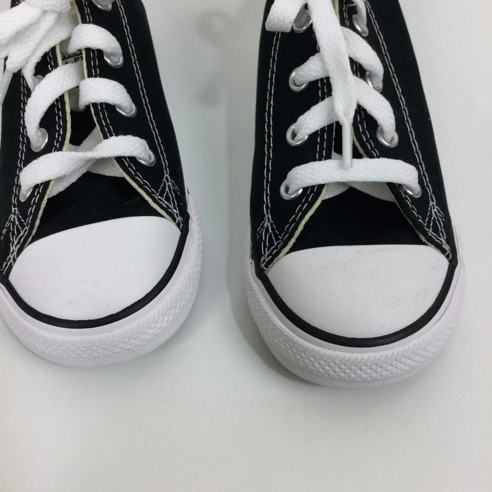 Converse Infant All Star Chuck Taylor Low Top Ox Unisex Sneaker Shoes Black 9 US
